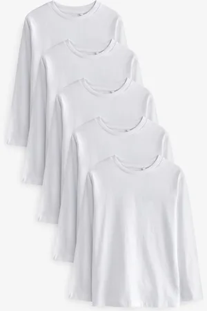 Next Long Sleeve 100% Cotton T-Shirts (3-16yrs)6 Jaar (116cm)