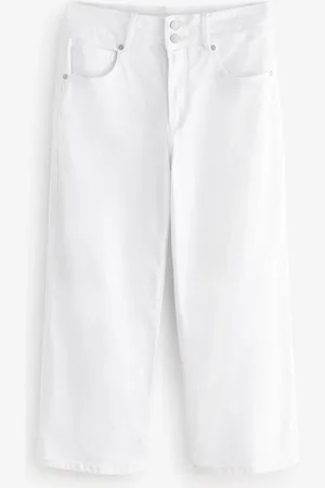 Next Wide Crop Lift Slim And Shape Jeans20 P