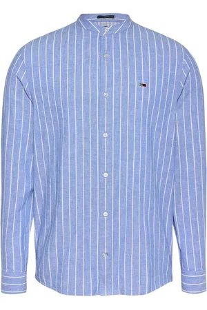 Tommy Hilfiger Linen Mix Stripe ShirtX-large