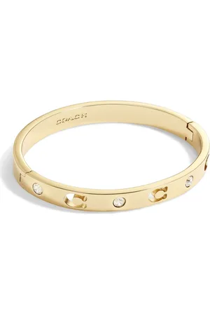 Coach Signature armband met steentjesEén