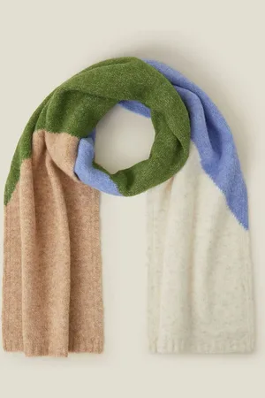 Accessorize Colour Block Knit ScarfEén