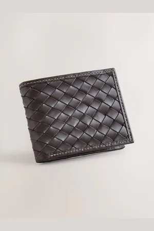 Next Leather Woven Stitch Walleteen maat