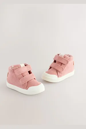 Next Touch Fasten Strap High Top Washable TrainersEU 19 (UK 3)