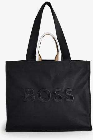 HUGO BOSS Signature Strip Handle Tote BagEén