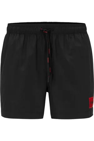 HUGO BOSS Logo Label Lined Swim ShortsXXL