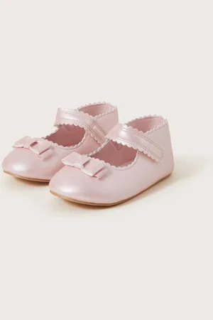 Monsoon Baby Shimmer Bow Walker Shoesuk4eu205