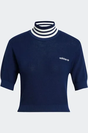 adidas Crop Turtle Neck 100% Cotton T-Shirt44