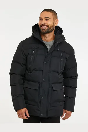 Threadbare Waterdichte pufferjas met capuchonL