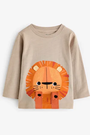 Next 100% Cotton Long Sleeve Interactive T-Shirt (3mths-7yrs)9