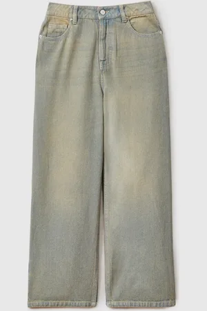 Reiss Lizzie Acid Wash Wide Leg Jeans13