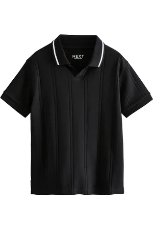 Next Getextureerd poloshirt met korte mouwen van 100% katoen (3