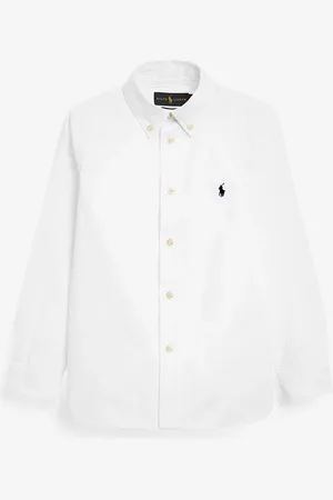 Ralph Lauren Oxford logo 100% katoenen overhemd voor jongens18 jr