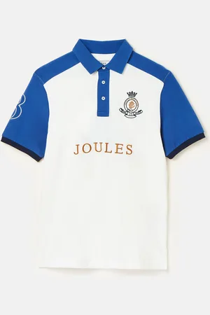 Joules Poloshirt met versiering en klassieke pasvormXL