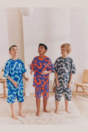 Next 100% katoenen korte pyjama set van 3 (3