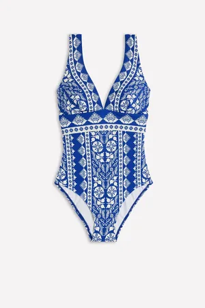 Boden Porto badpak met V-hals42