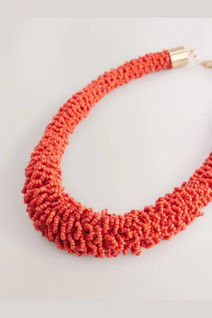 Next Beaded Tube NecklaceEén