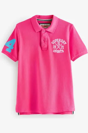 Superdry Embroidered Polo Shirt10 Jaar (140cm)