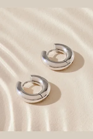 Next Stainless Steel Chubby Hoop EarringsEén
