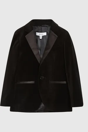 Reiss Ace Junior Single Breasted Velvet Blazer6