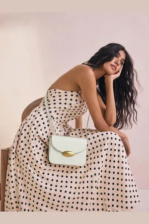 Next Crossbody-tas met structuureen