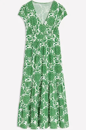 Boden Elara Tiered Jersey Midi Dress40