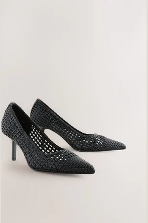 Next Forever Comfort Point Toe Weave Court Heel Shoeseu36