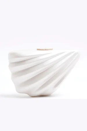 River Island Shell Clutch Bageen