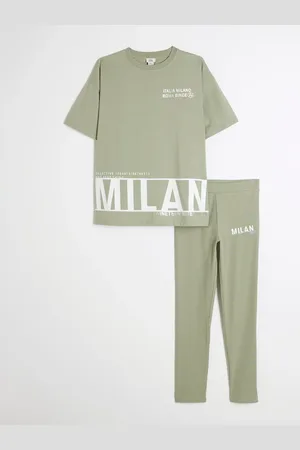 River Island Milan Print Leggings Set110116cm