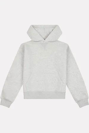 New Balance Geborstelde hoodie met logo voor kleine meisjes12