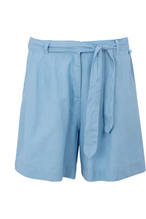Regatta Sabela Cotton/Linen Mix Tie Belt Shorts42