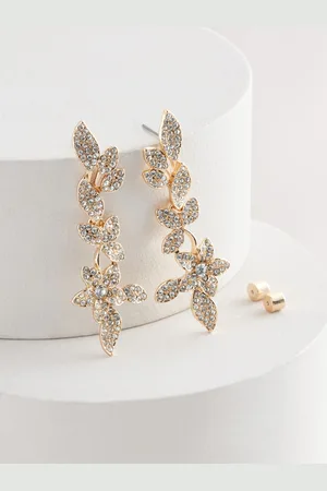Next Bridal Flower Print Drop Earringseen