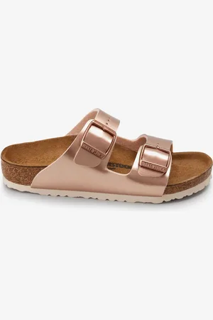 Birkenstock Kids Arizona Birko Flor koperen sandalenEU 28 (UK 10)