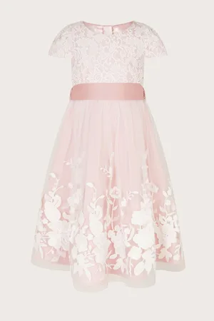 Monsoon Sorcha Embroidered Lace Maxi Dress8 Jaar (128 cm)