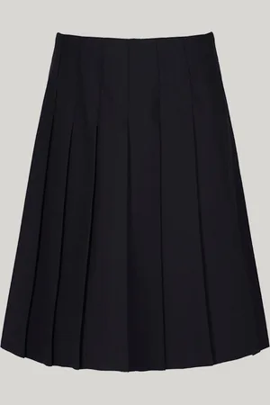 Trutex Navy 18" Stitch Down Permanent Pleats School Skirt (10-17 Yrs)15 Jaar (170cm)
