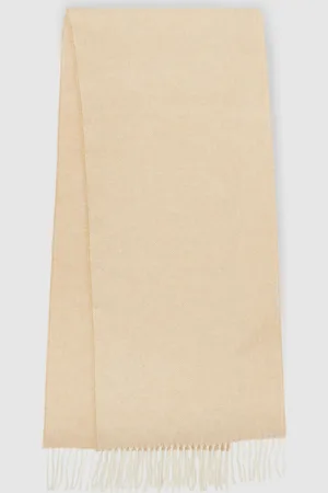 Reiss Higgins Wool Blend Herringbone ScarfEén