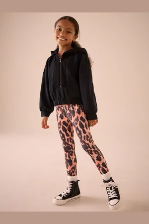 Next Half Zip Hoodie And Animal Sports Leggings Set (3-16yrs)15 Jaar (170cm)