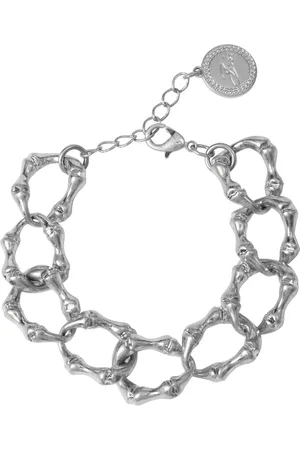 Bibi Bijoux Gold Tone Bamboo Chain Braceleteen