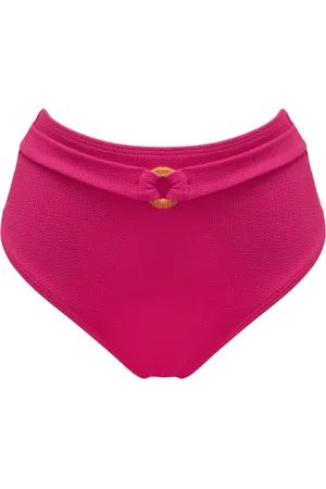 Pour Moi Cali Ribbed Texture High-Waist Belted Control Bikini Briefs42