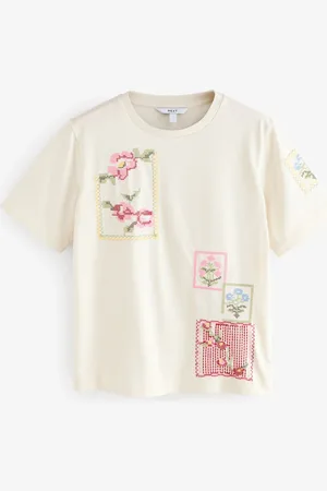 Next Cross Stitch Embroidered T-Shirt10 P