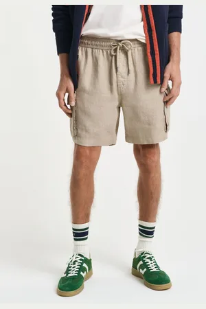 GANT 100% Linen Cargo Drawstring Shortslarge