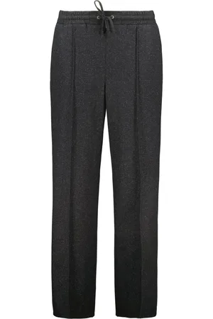 Baukjen Grey Fera Wool Blend Wide Leg Trousers44