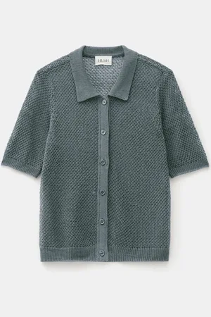 Hush Puppies Interest Stitch Knitted Topmedium