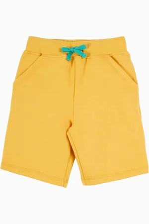 Frugi Yellow Samson 100% Cotton Shorts116122cm