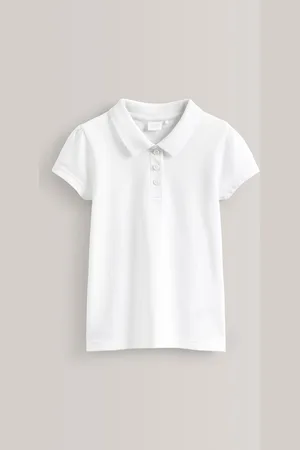 Next Set van 2 100% katoenen poloshirts met korte mouwen (3