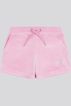 Juicy Couture Girls Velour Fold Up Shorts166168cm