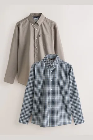Next Easy Iron Oxford Shirts 2 PacksX-large