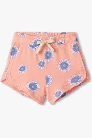 Hatley Pink Doodle Daisy Pull On Shorts152158cm