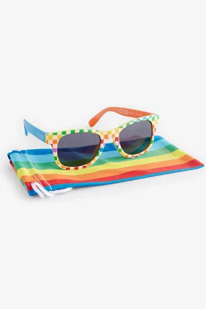 Little Bird Rainbow Checkerboard Wayfarer Sunglasses134140cm