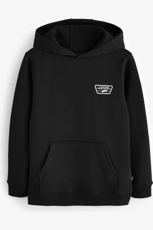 Vans Boys Full Patched II 100% Cotton Black Hoodiem