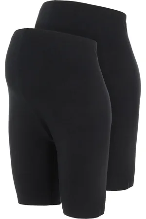 Mama;licious Maternity Jersey Cycling 100% Cotton Shorts 2 PackXL
